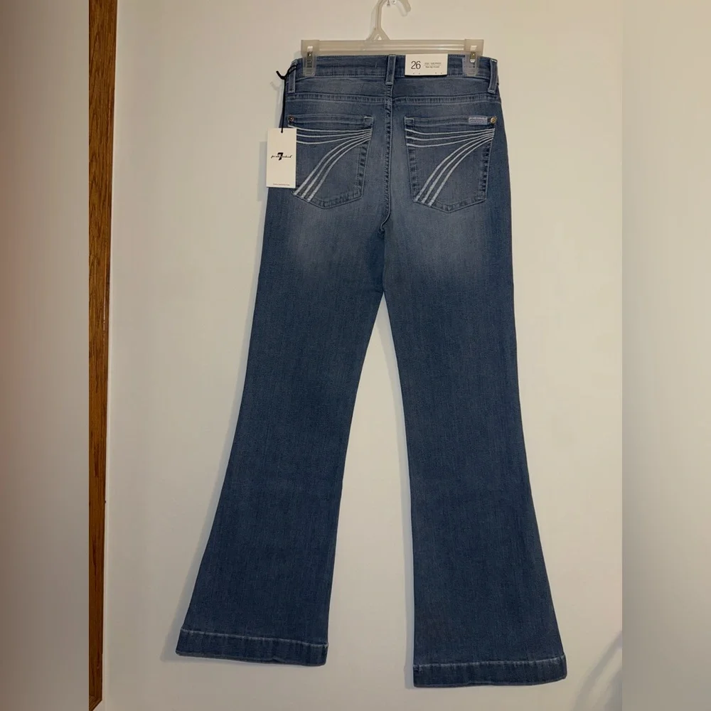NWT 7 For All Mankind Tailorless Dojo Jeans 7FAMK - Picture 5 of 6